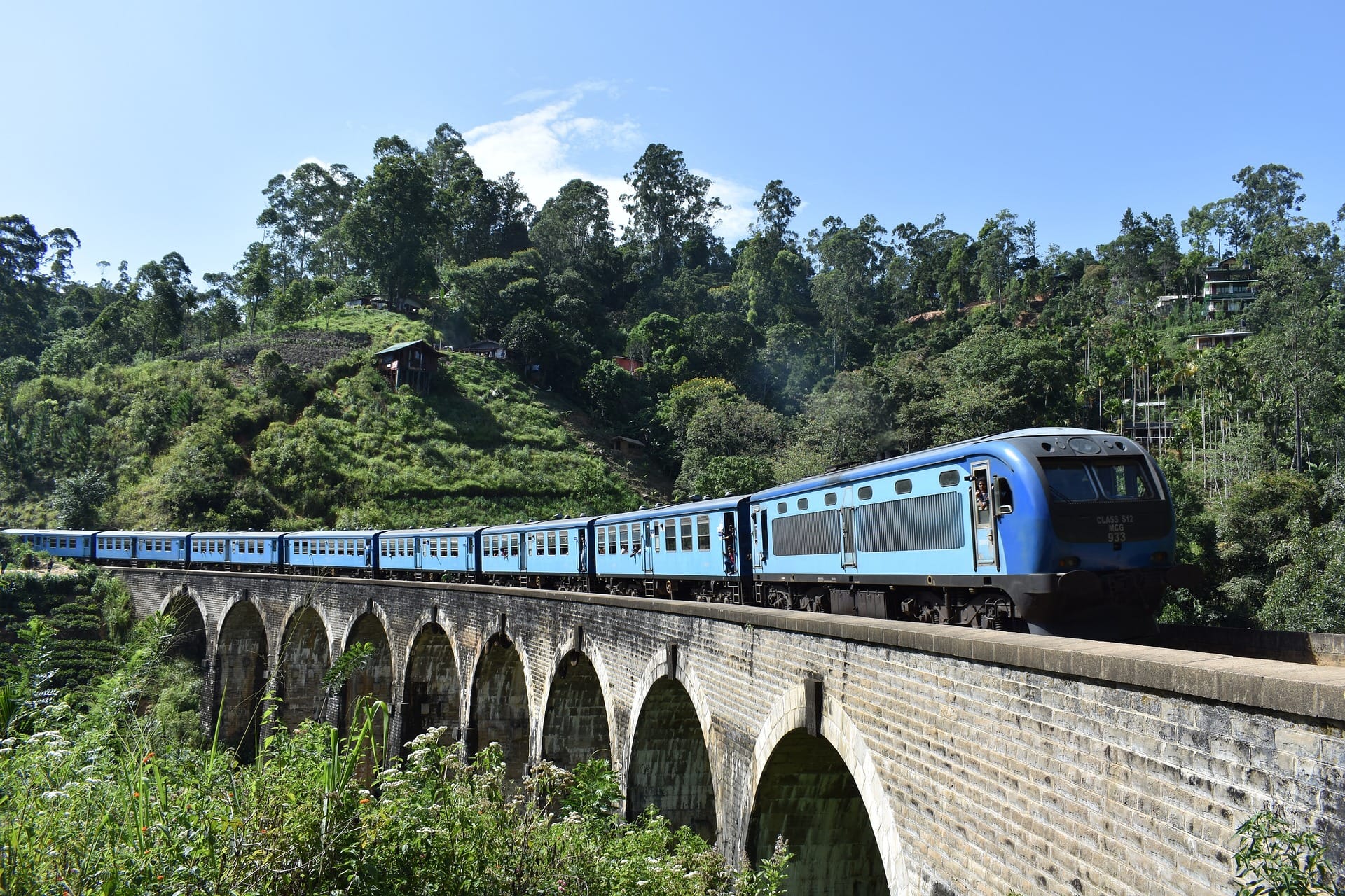Sri Lanka, Kandy, Train Banner for Things to Know section of the unbound