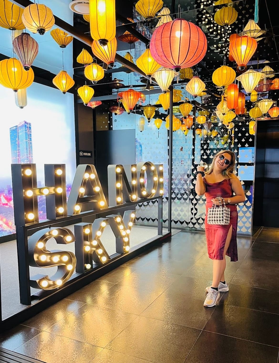 Arshi Khan in hanoi vietnam with The Unbound